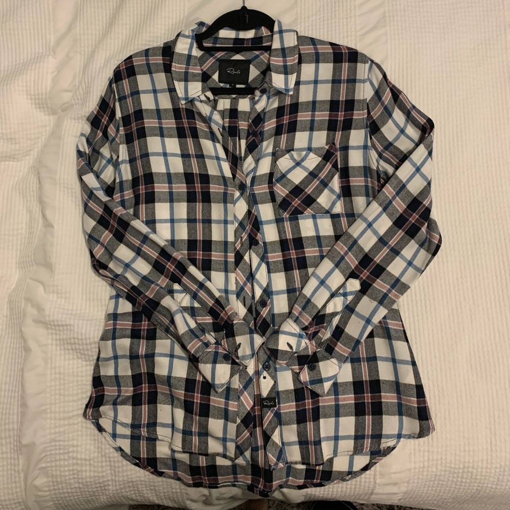 Rails plaid long sleeve shirt - Picture 2 of 7